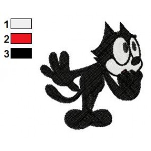 Felix the Cat 09 Embroidery Design